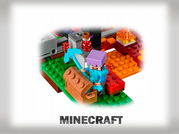 Конструктор Minecraft «Портал в подземелье»