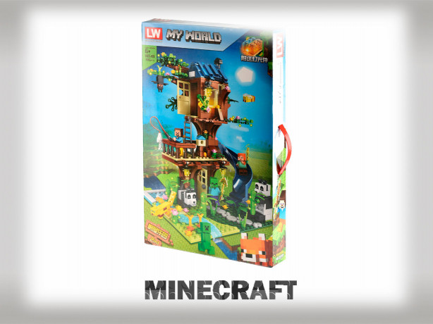 Конструктор Minecraft «Дом панды»