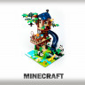 Конструктор Minecraft «Дом панды»